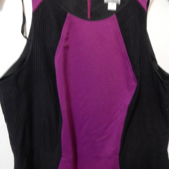 Worthington Color Block Sleeveless Dress - Picture 4 of 9